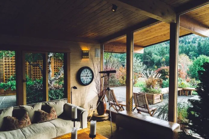 custom living room - ADU remodeling