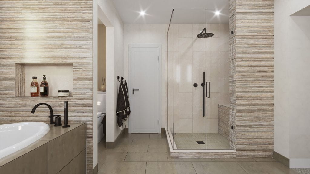 bathroom remodel project in California